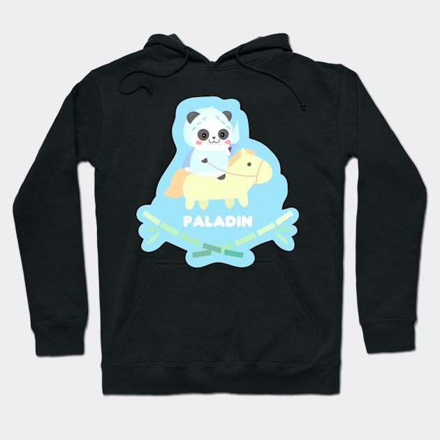 Paladin Kawaii Panda Hoodie by FlutesLoot